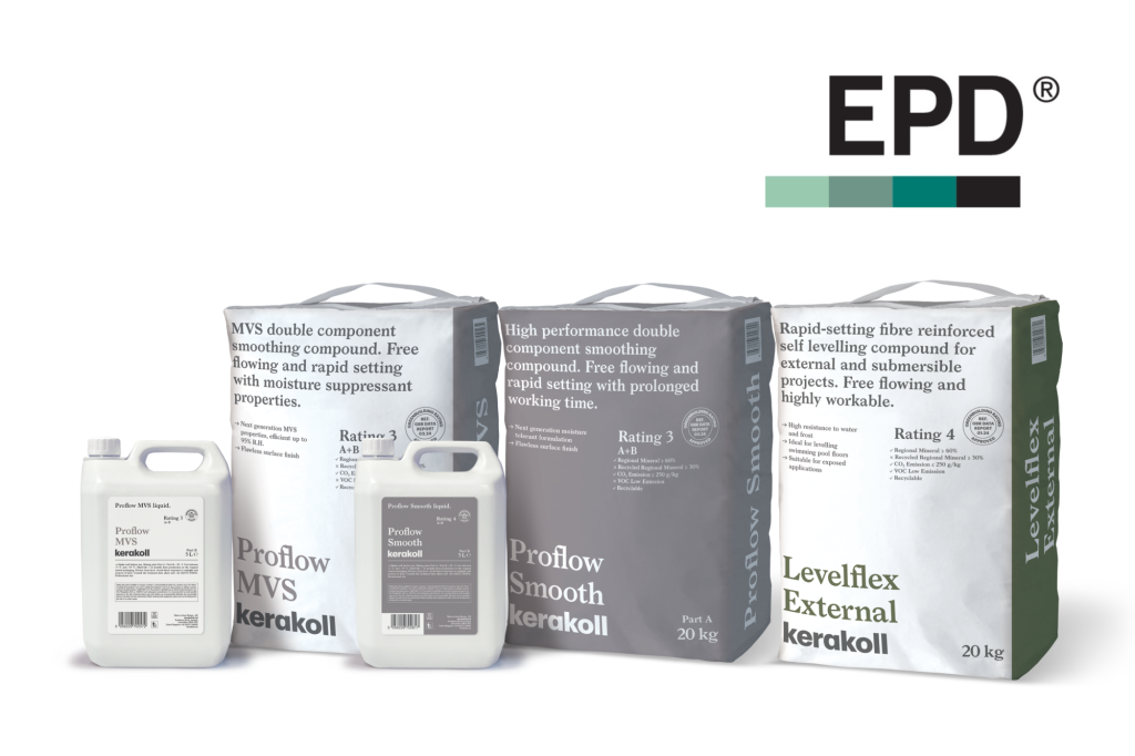 Kerakoll UK products gain EPD certification